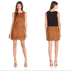 Anthropologie | Suede Village Shift Dress |